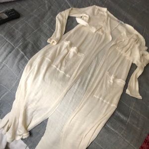 Free people beach long cardigan